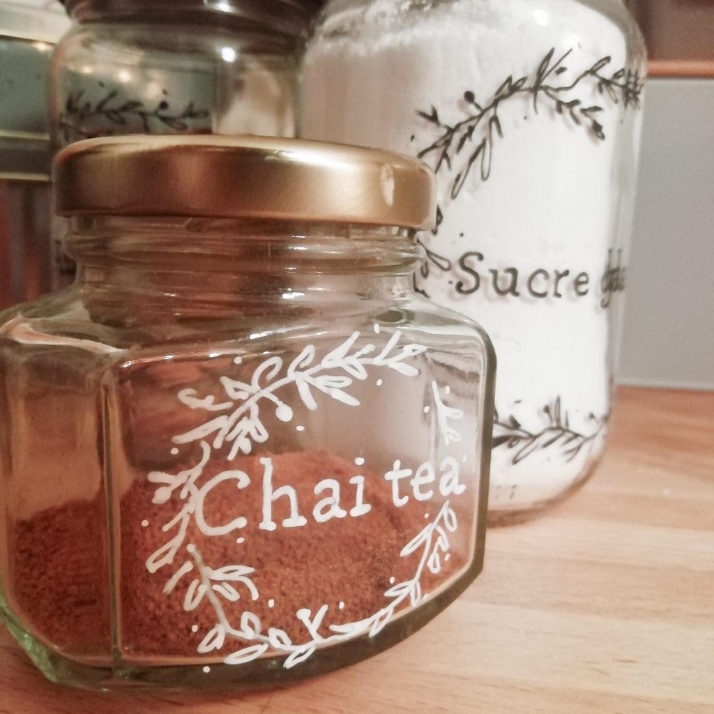 Décoration de bocal en verre vrac