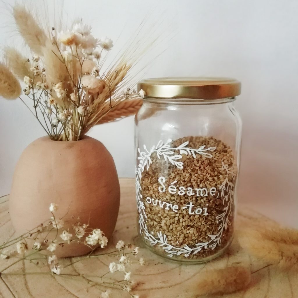 Décoration de bocal en verre vrac