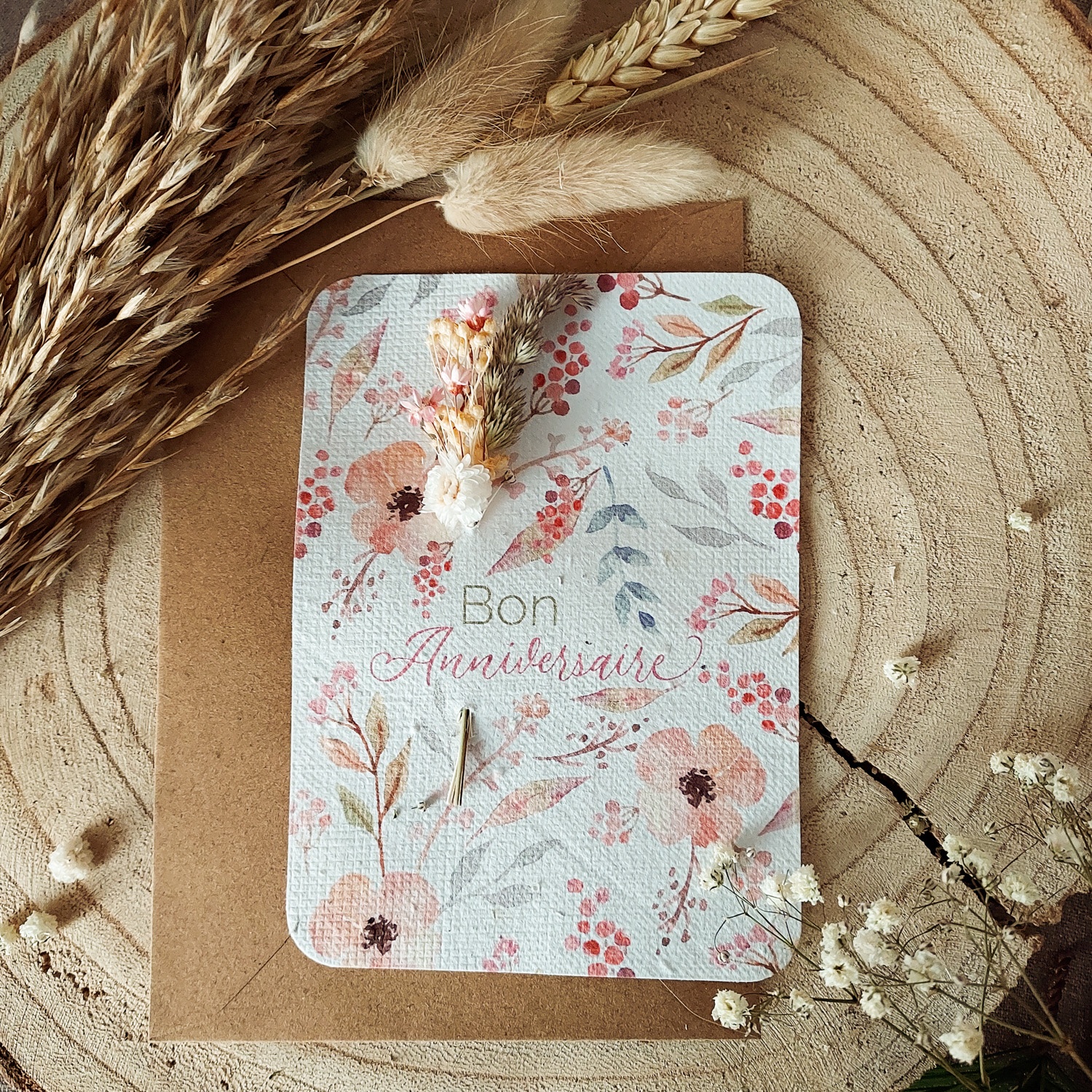 Carte à planter Bon anniversaire